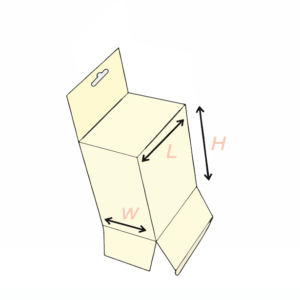 Reverse Tuck Hanging Tab Boxes